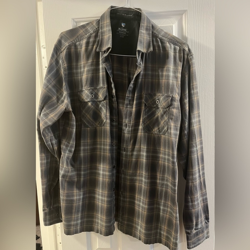 Kuhl plaid shirt